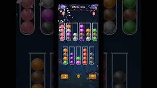 Color Ball Sort Puzzle Level 518 Solution #shorts