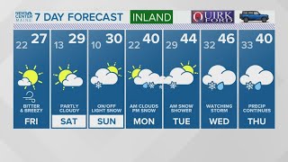 NEWS CENTER Maine Weather Video Forecast