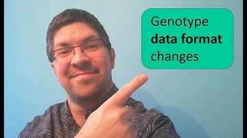 Genomics in practice - Genotype data format change with PLINK