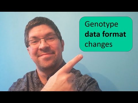 Genomics in practice - Genotype data format change with PLINK