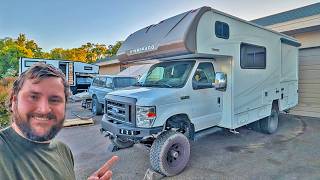 This Budget Winnebago RV was Converted to a 4x4 Offroad Camper by @ujointoffroad