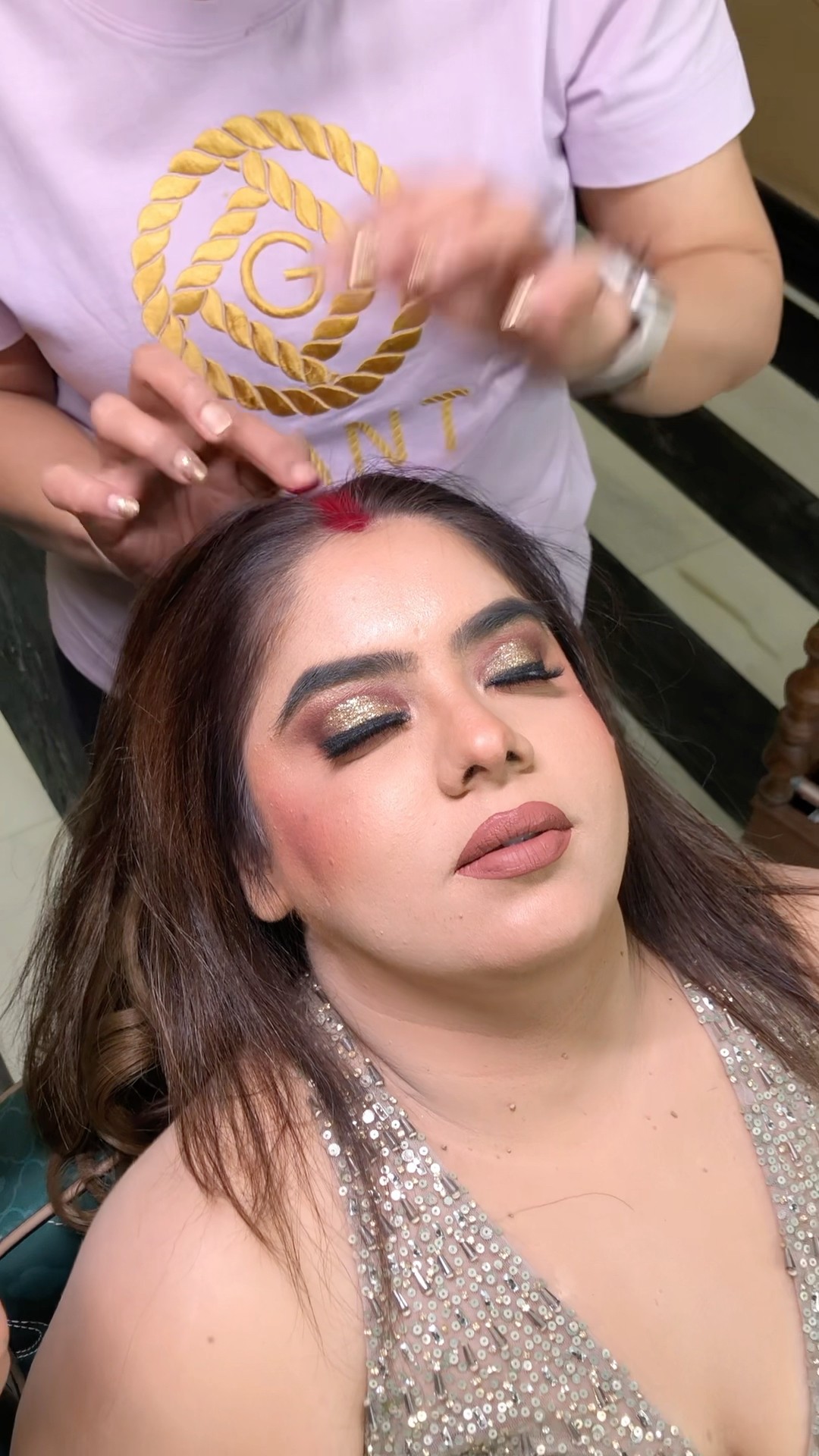 My Gorgeous Reception Bride ❤️ #parulgargmakeup