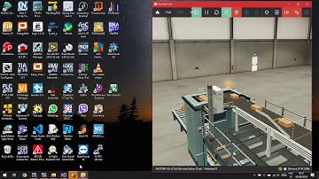 Factory IO virtual commissioning