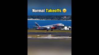 Normal Takeoffs vs… 🔥🗿 | #aviation Clips credits: @HDMelbourneAviation