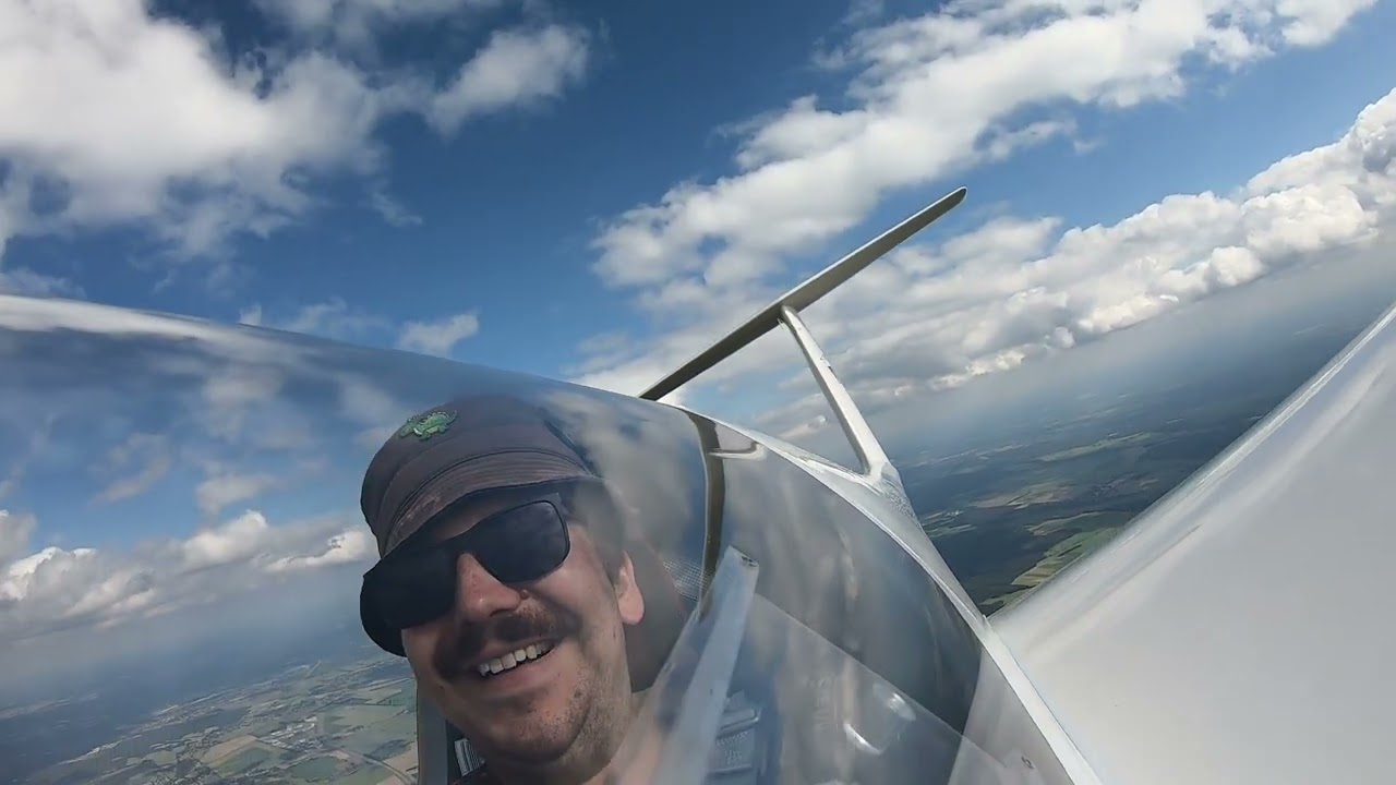 Twin Astir - Überlandeinweisung