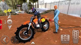 Dirt mountain Bike Offorad Motorcycle #1 - Offroad Outlaws motor Bike Game Android IOS Gameplay screenshot 1