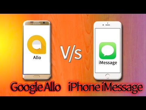 Google ALLO vs iPhone iMessage - Which is Best!