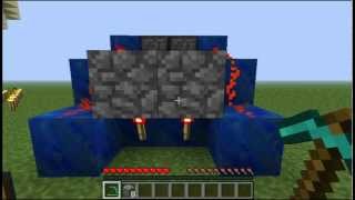 Minecraft Cobblestone Generator Tutorial 85 Blocks Per Minute Semi Automatic.