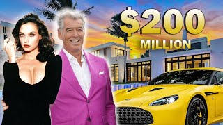 Pierce Brosnan's Lifestyle 2023   Net Worth, Wife, Mansion and Cars