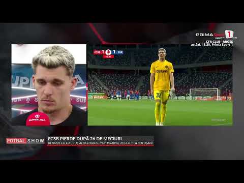 Dezvăluirea lui Târnovanu. Ce pretinde că i-a spus arbitrului înainte de a fi eliminat