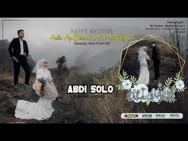 Live Karawitan Abdi Solo Wedding Dhika & Ardi | Apin Wedding | Nardi Jaya  | Live Gedongrejo 25|4|24 class=