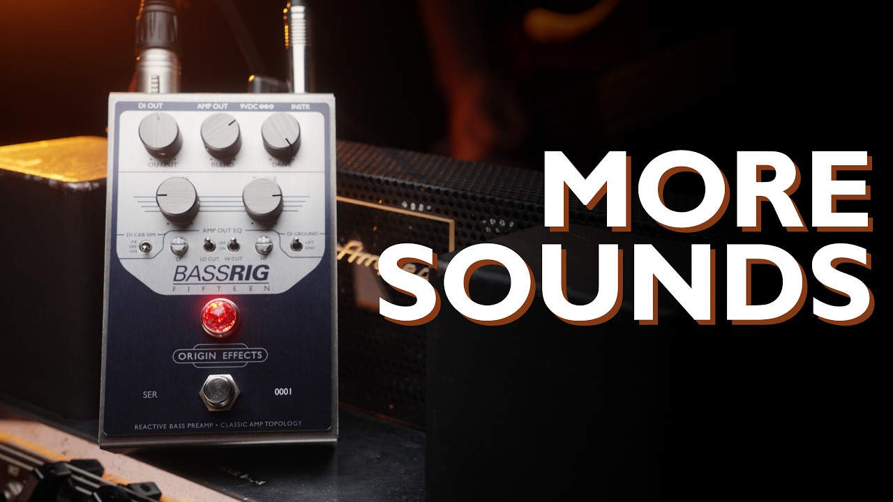 BASSRIG Fifteen - More Sounds w/Origin Effects - YouTube
