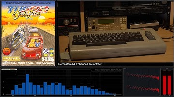 [Commodore 64 Soundtrack- SID6581] Turbo Outrun - Track 01 Intro [Remastered & Enhanced]
