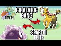 Spartoi elite vs girafarig gang  advpl iv week 1 adv ou