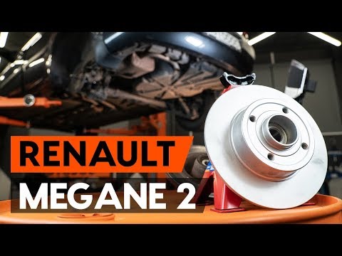 Kako zamenjati zadnje kolesni ležaj na RENAULT MEGANE 2 (LM) [VODIČ AUTODOC]