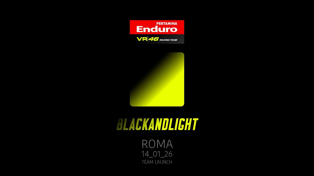 Black and Light - Pertamina Enduro VR46 Racing Team Launch