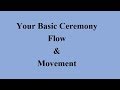 Mini rehearsal: How your ceremony will flow