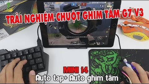 Trải nghiệm chuột ghìm tâm Demon Baron G7 V3 - Auto ghìm tâm kèm auto tap siêu mượt