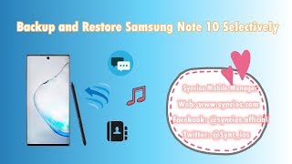 How to Backup and Restore Samsung Galaxy Note 10 Selectively screenshot 5