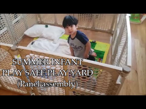 summer infant 6 panel play yard