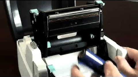 Godex EZ1105 & EZ1305 Thermal Printer Media Loading Video