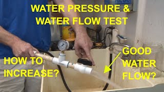 The difference between water pressure and water flow | How Pipe Size Affects Water Flow
