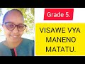 GRADE 5 SWAHILI SYNONYMS OF THREE WORDS