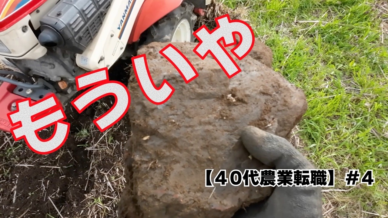 8馬力の古豪ヤンマーYG8始動!グリーンモンスター「葛の根」と大石の猛攻 【耕作放棄地#4】
