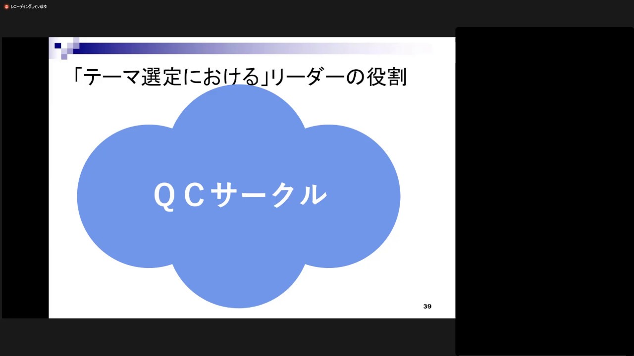 Qcサークル テーマ選定におけるリーダーの役割 Youtube