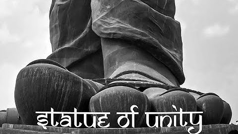 Statue of Unity in Winters - Hyperlapse Video #statueofunity