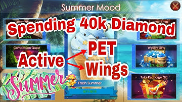 Legacy Of Discord : Spend 40k Diamond - Summer Mood (First Day)