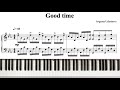Good time  piano tutorial  sheet music  yamaha dgx 670