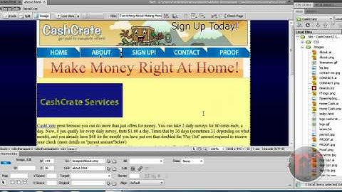 How To Add New Pages On Dreamweaver
