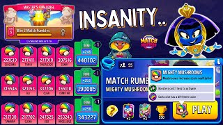 INSANE MIGHTY MUSHROOMS + RAINBOW 55 PLAYERS MATCH RUMBLE/ WEEKLY CHALLENGE COMPLETED