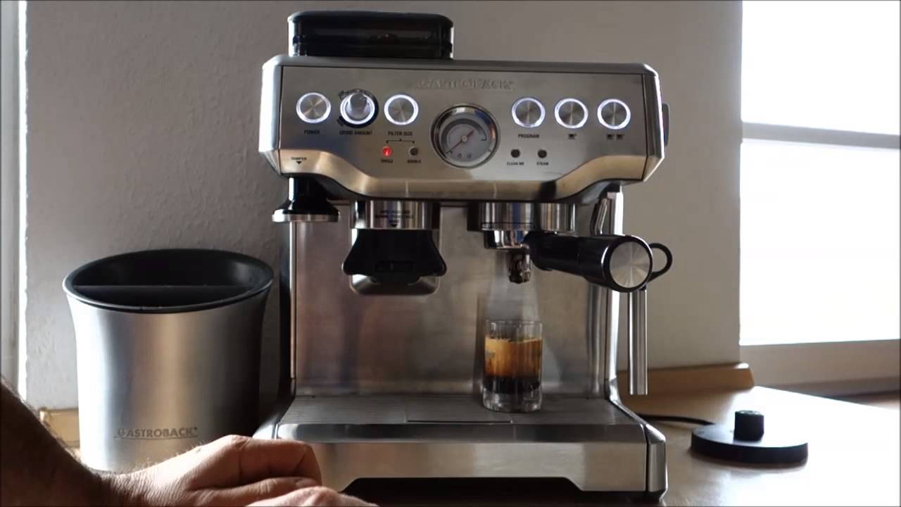 Mahlwerk maschine integriertem Ambiano mit espresso