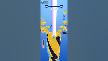 Max Level Gameplay Stackball 3D #shorts #tiktok #trending #stackball