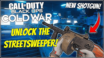 How To Unlock The Streetsweeper Shotgun in Cold War + Warzone!