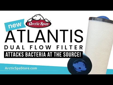 Next Level Filtration…Arctic Spa Atlantis Filter with Mineral Purifier Built-In!