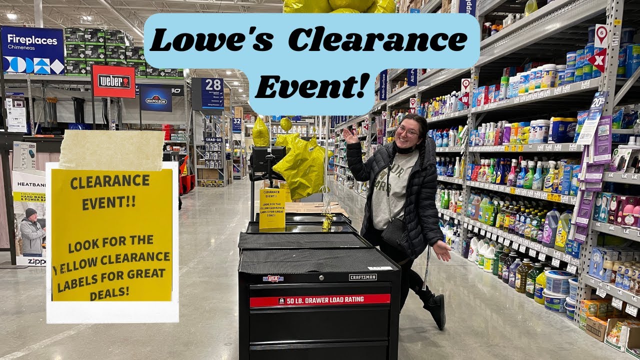 Lowes Clearance Event 2022! Love Me Coupons YouTube