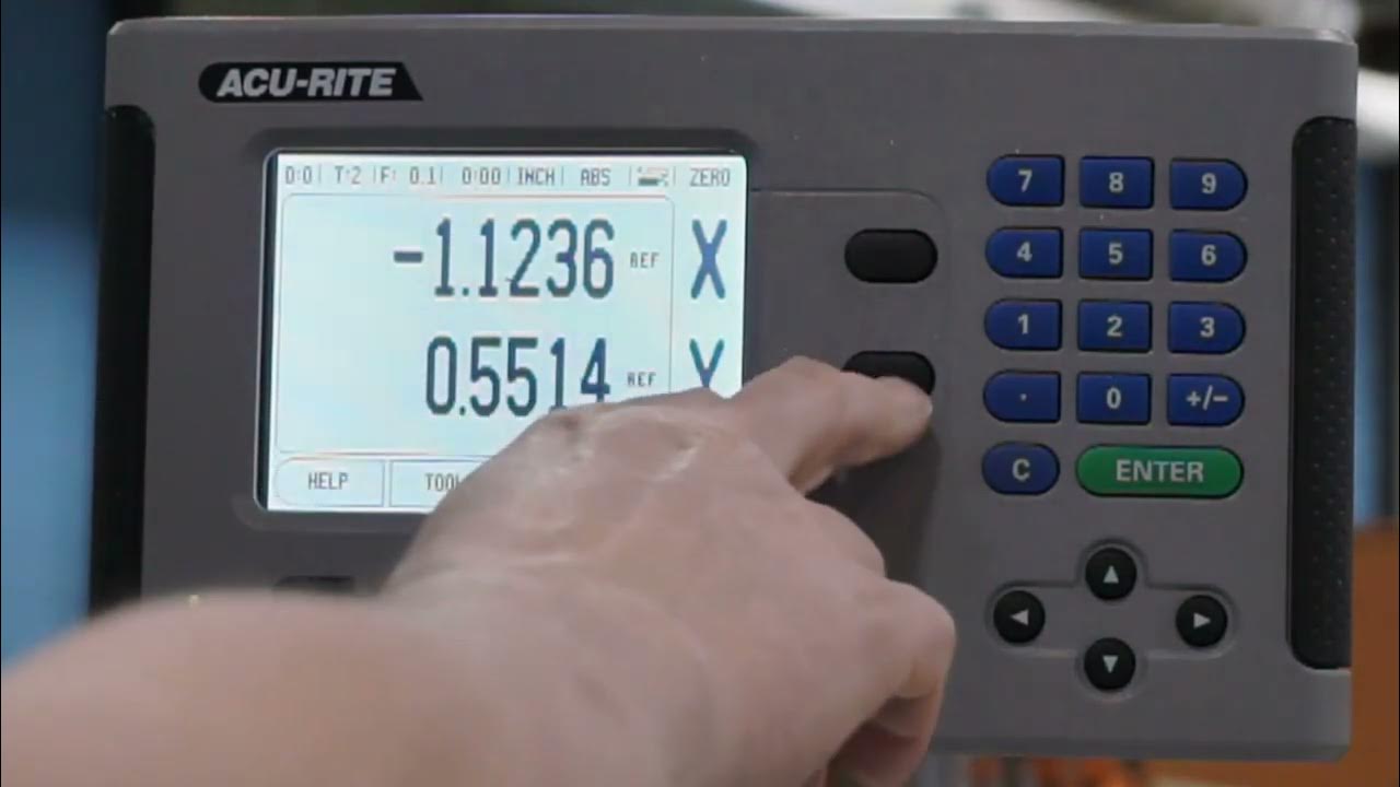 Manual Mill Edge Finder & Digital Readout YouTube