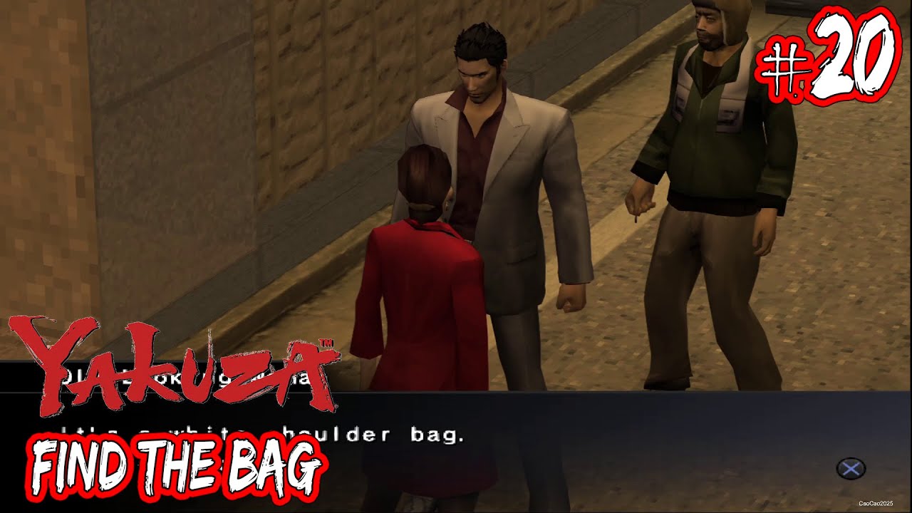 Yakuza 1 Walkthrough 20 Find the Bag YouTube