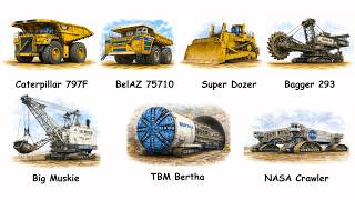 The LARGEST Land Machines Ever Built Explained in 10 Minutes