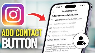 How to Add Call, Text, or Email Button to Instagram Profile (Easy Setup!)