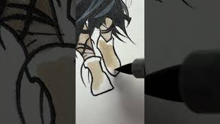 Drawing viral penguin 🗿 #shorts