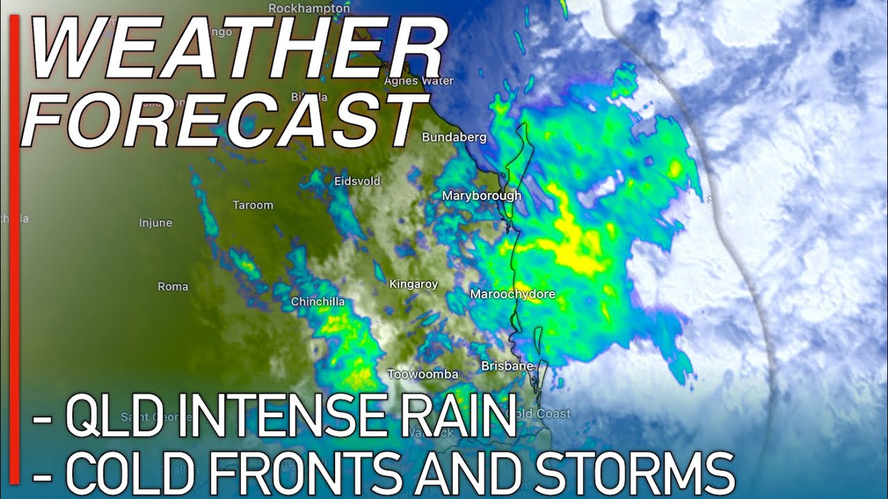 Intense Rain and Severe Thunderstorms Lash South East Queensland ...