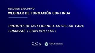 Webinar live |  Prompts de inteligencia artificial para finanzas y Controllers I by Global Chartered Controller Institute - GCCI 100 views 4 months ago 3 minutes, 39 seconds