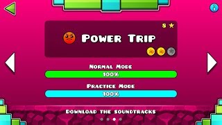 Geometry Dash SubZero - &quot;Power Trip&quot; 100% Completed