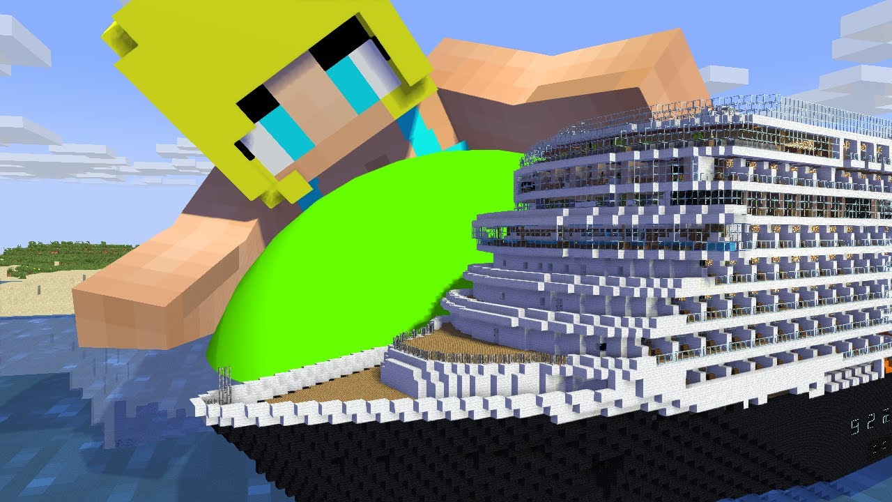 Giant Girl Vore Luxury Yatch At Beach Minecraft Animation Youtube 