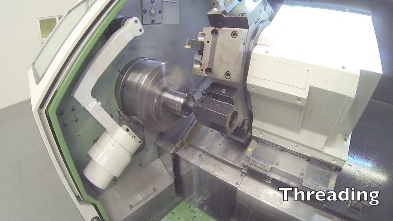 Mazak QT28N Demo part (HiTech Machine Tools) YouTube