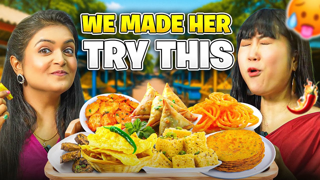 Spice Shock! 🌶️ Mayo Japan vs Indian Food Challenge! 😂🔥